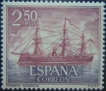 Stamps : Europe : Spain :  Homenaje a la Marina española