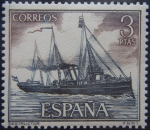 Stamps : Europe : Spain :  Homenaje a la Marina española