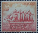 Stamps : Europe : Spain :  Homenaje a la Marina española