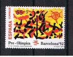 Stamps Spain -  Edifil  3159  Barcelona´92  VIII serie Pre-Olimpica  