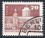 Stamps Germany -  DDR. Liepzig.(minisello)