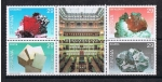 Stamps Spain -  Edifil  3283-86  Minerales de España  Hojita con los cuatro sellos