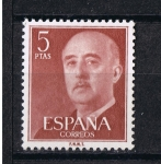 Stamps Spain -  Edifil  1160   General Franco  