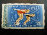 Stamps : Europe : Hungary :  MEXIKO 1968