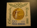 Stamps Europe - Romania -  Olimpiada Roma 1960