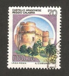 Stamps Italy -  1499 - Castillo Aragonese en Reggio Calabria