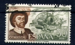 Stamps Spain -  Juan Sebastian Elcano