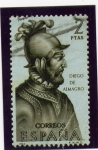 Stamps Spain -  Diego de Almagro