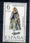 Stamps Spain -  serie- Trajes regionales