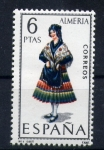 Stamps Spain -  serie- Trajes regionales