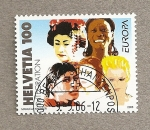 Stamps Switzerland -  Europa, Integración étnica