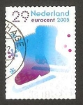 Stamps Netherlands -  navidad y año nuevo, patines