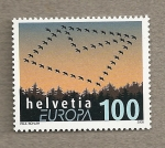 Stamps Switzerland -  Europa