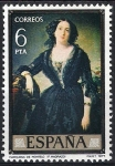 Stamps Spain -  2433 Federico Madrazo. Marquesa de Montelo