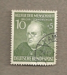 Stamps Germany -  Dr. Carl Sonnenschein, benefactor de la humanidad