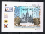 Stamps Spain -  Edifil  3557  Exposición  Filatelica  Nacional EXFILNA´98   Se completa con el entorno ciudadano y l