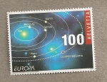 Stamps Switzerland -  Sistema solar
