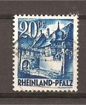 Stamps Germany -  Estado de Rheinland-Pfalz