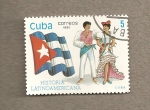 Stamps Cuba -  Historia Latinoamericana