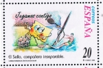 Stamps Spain -  Edifil  3673  Correspondencia Epistolar Escolar.  El sello, compañero inseparable. 