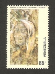 Stamps Venezuela -  25 anivº de la muerte del pintor armando reveron