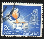 Stamps South Africa -  Oro fundido