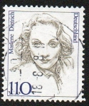 Stamps Germany -  Marlene Dietrich