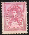 Stamps Argentina -  General José de San Martín