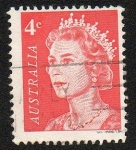 Stamps Australia -  Isabel II