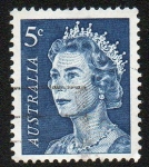 Stamps Australia -  Isabel II