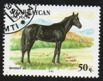 Stamps Azerbaijan -  Razas de caballo-Qarabair