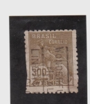 Stamps Brazil -  Mercurio