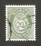Stamps Norway -  trompeta postal