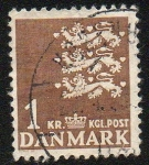 Stamps Denmark -  Escudo