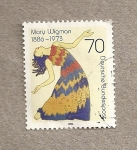 Stamps Germany -  Mary Wigman, bailarina