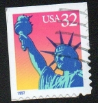 Stamps United States -  Estatua de la Libertad