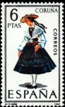 Stamps Spain -  Trajes típicos españoles