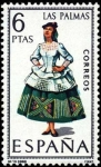 Stamps Spain -  Trajes típicos españoles
