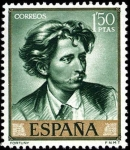 Stamps : Europe : Spain :  Mariano Fortuny Marsal