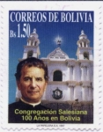Stamps Bolivia -  congregacion Salestiana 100 años en Bolivia
