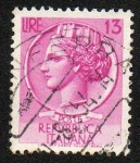 Stamps Italy -  República Italiana