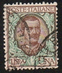 Stamps Italy -  Vittorio Enmanuel III