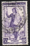 Stamps Italy -  Pastor - Cerdeña