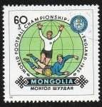 Stamps Mongolia -  Mundial de fútbol Inglaterra 1966