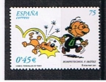 Stamps Spain -  Edifil  3840  Comics. Personajes de tebeo.  