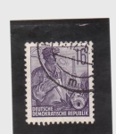 Stamps Germany -  Plan quinquenal