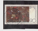 Stamps Germany -  Paul Klee 1879-1940