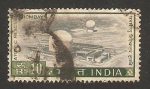 Stamps India -  reactor atómico de trombay