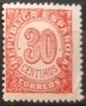 Stamps Spain -  CIFRAS