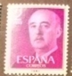 Stamps Spain -  GENERAL FRANCO
